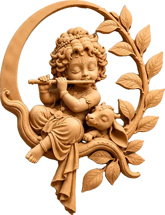 Bal Krishna Wall Hanging